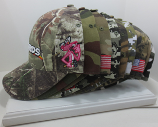 Camo caps